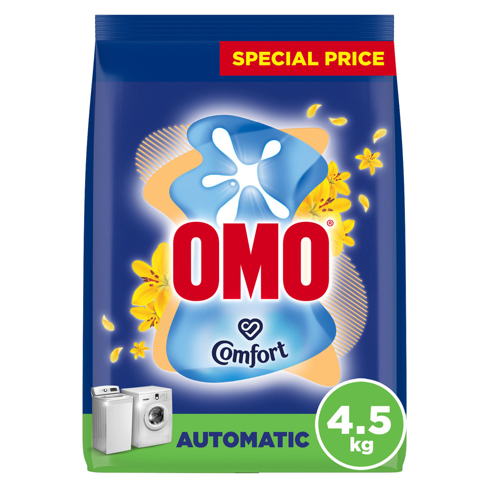 OMO Automatic Laundry Detergent Powder, Touch of Comfort, 4.5 KG