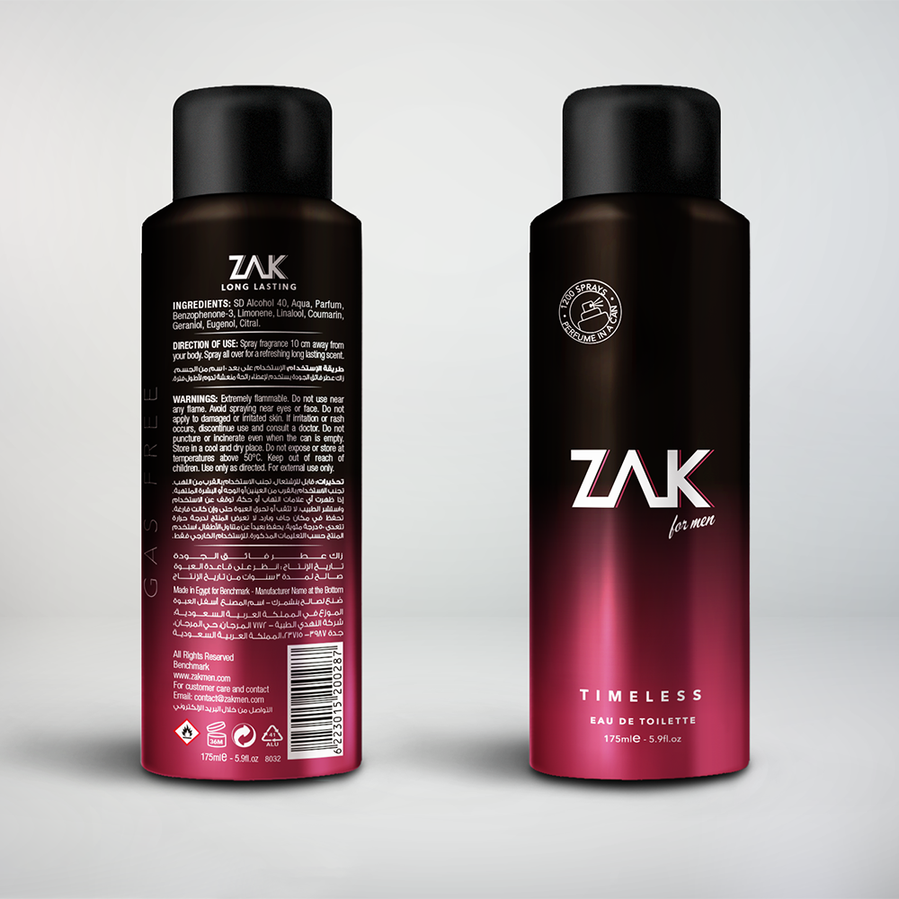 Zak Timeless Body Fragrance 175 Ml