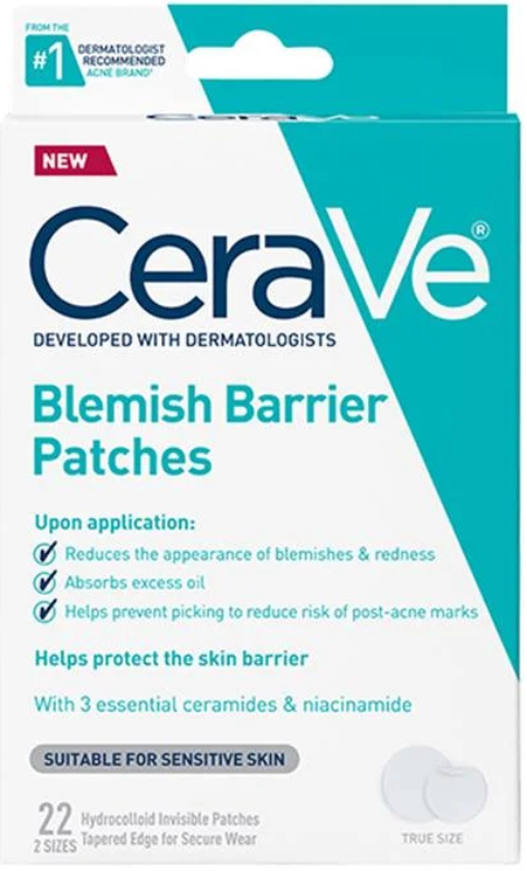 Cerave Blemish Barrier Patches - 22 Pieces