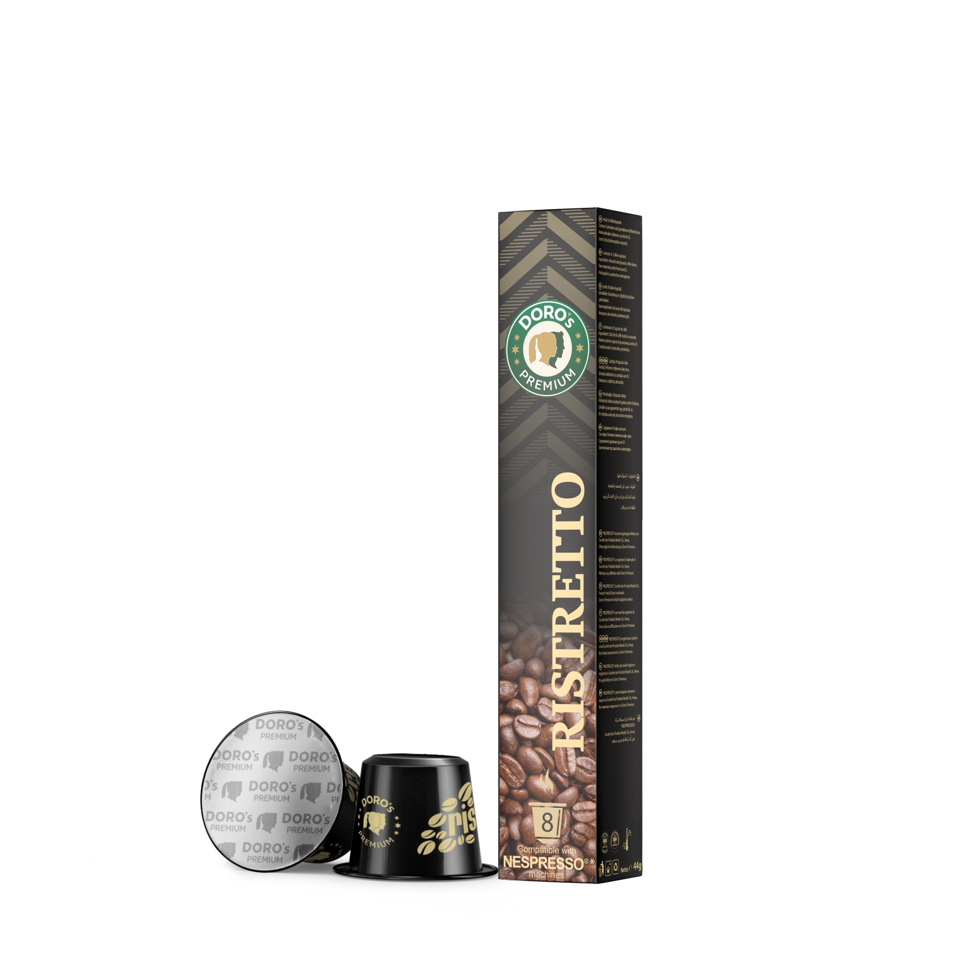 DORO'S PREMIUM - Ristretto Premium Coffee Capsule 8 Capsule