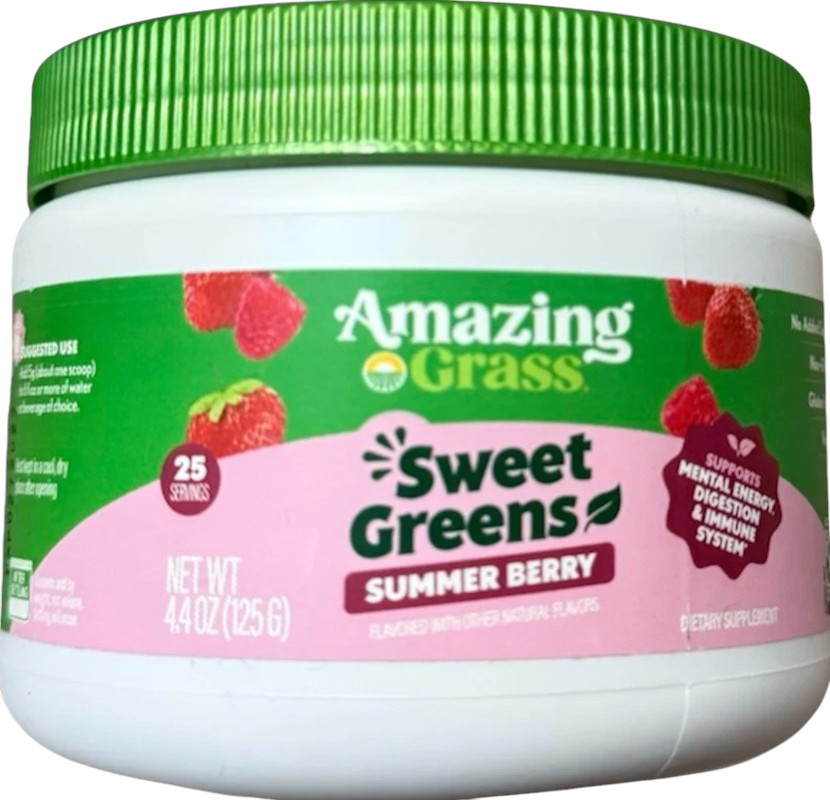 Amazing Grass Sweet Greens Summer Berry - 125 gm