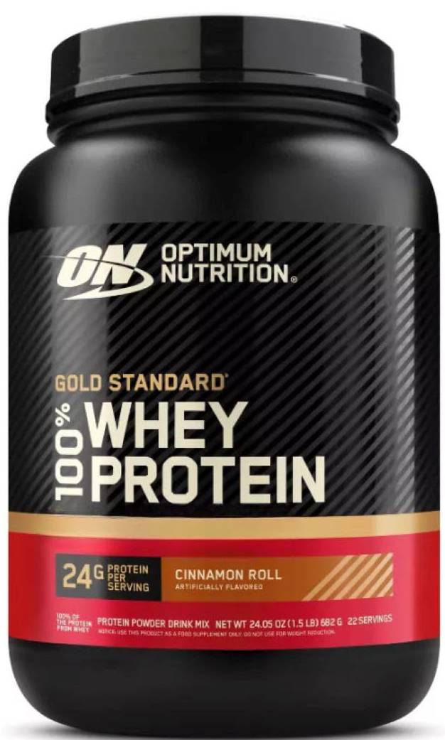 Optimum Nutrition 100 WGS GF CINNAMON ROLL 1.55LB