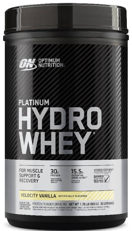 Optimum Nutrition PLAT HYDROWHEY GF STRAW 1.76LB