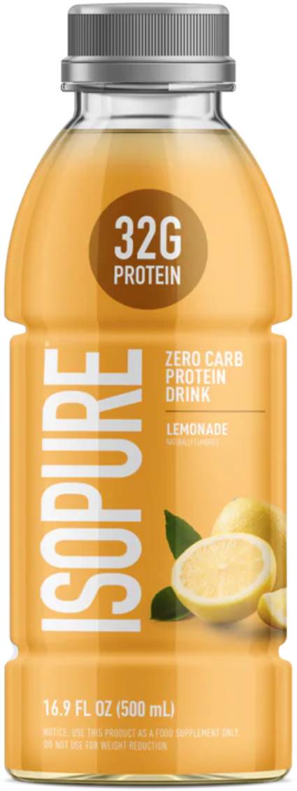 ISOPURE ZERO CARB 32G LEMONADE 16.9OZ