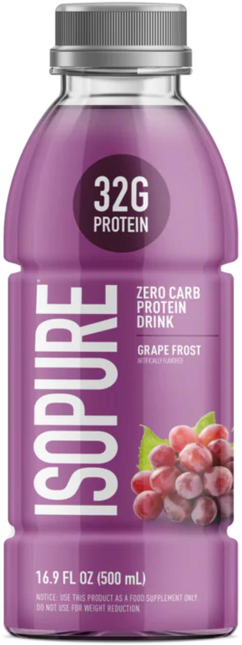 ISOPURE ZERO CARB 32G GRAPE 16.9OZ