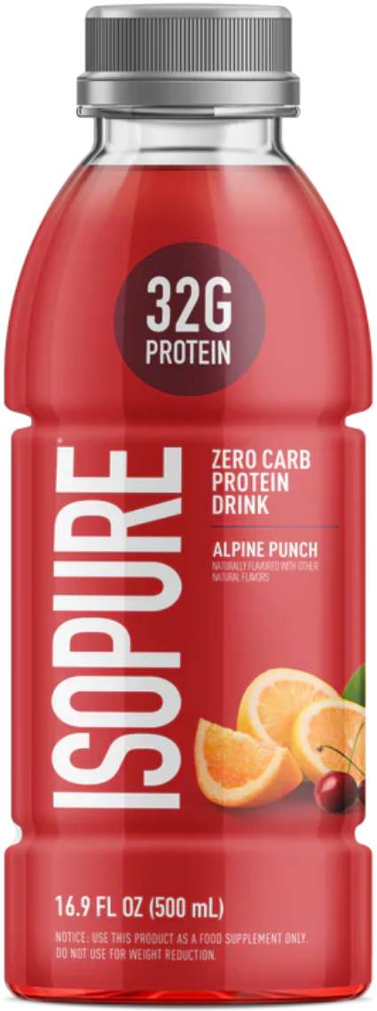 Isopure Zero Carb 32G Protein Alpine Punch - 16.9 Oz
