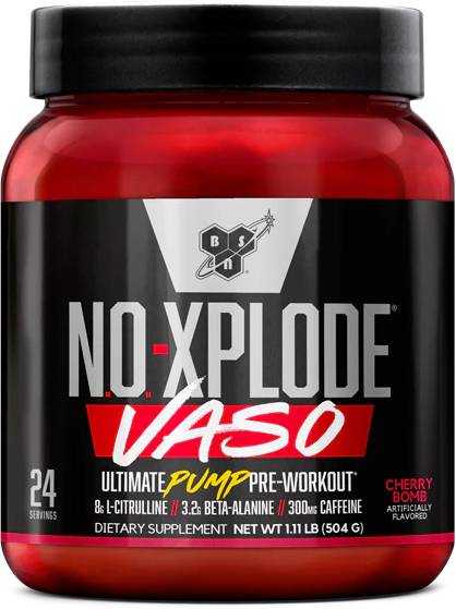 BSN N.O. - Xplode Vaso - Cherry Bomb 1.11 lb