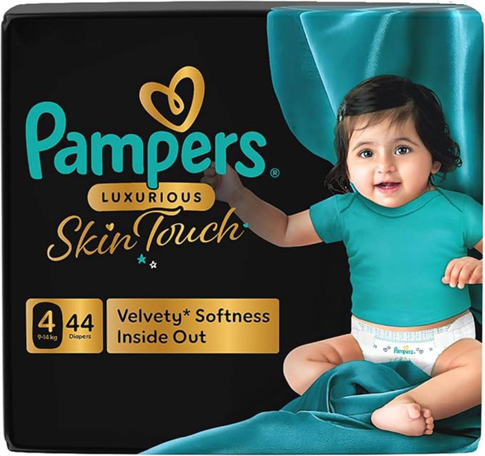 Pampers luxurios skin touch Size 4 44's