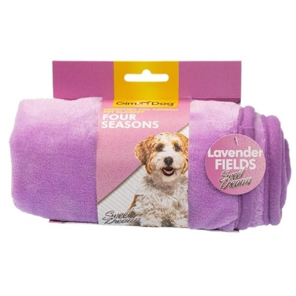 Gimdog Blanket Lavender Fields 60 * 40 Cm