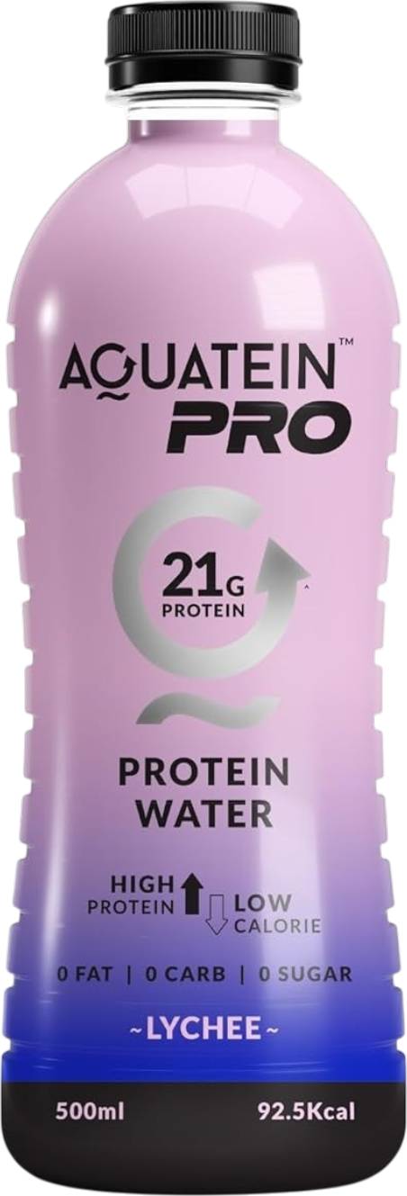 Aquatein Protein Water Lychee Max Flavor - 500 ml
