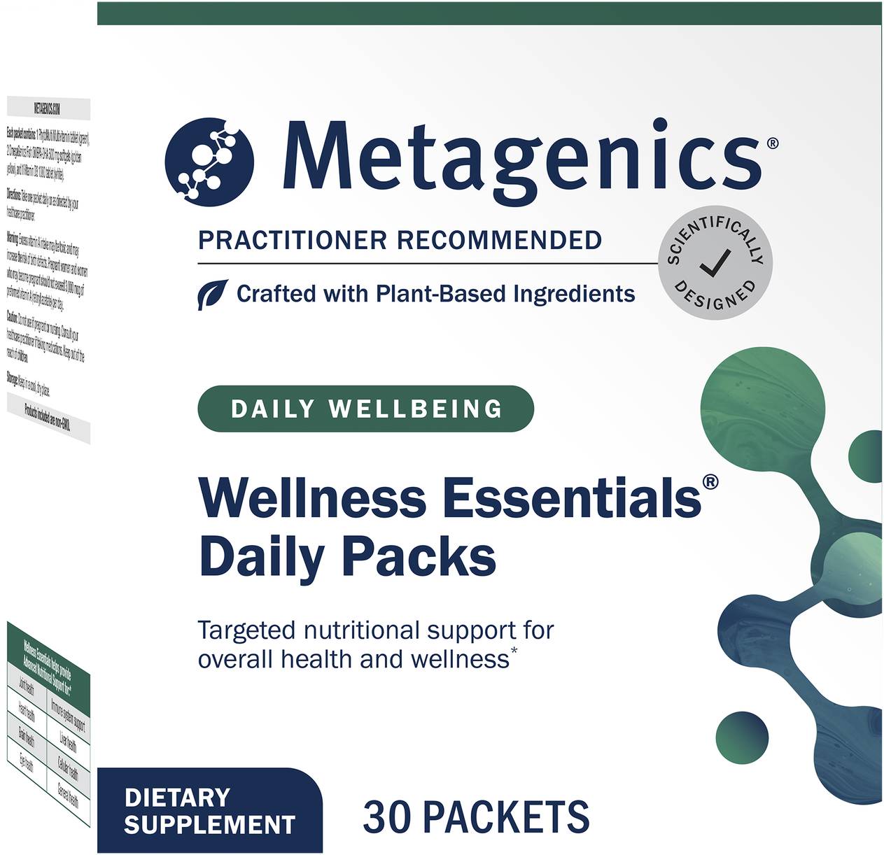 Metagenics, Wellness Essentials Daily Packs - 30 Packets