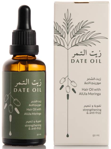 زيت التمرزيت الشعر مع مورينجا العلا 50 مل