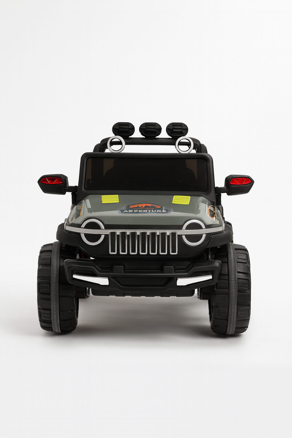 Urban Tots Rideon Jeep Battery Operated Jeep Black Green