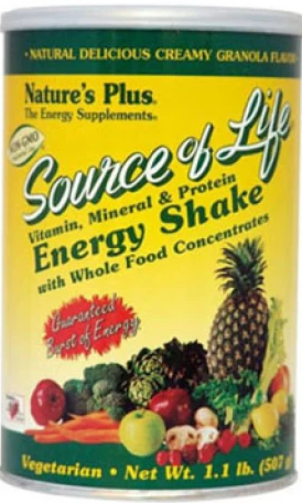 Natures Plus Source Of Life Energy Shake - 1.1 Lb