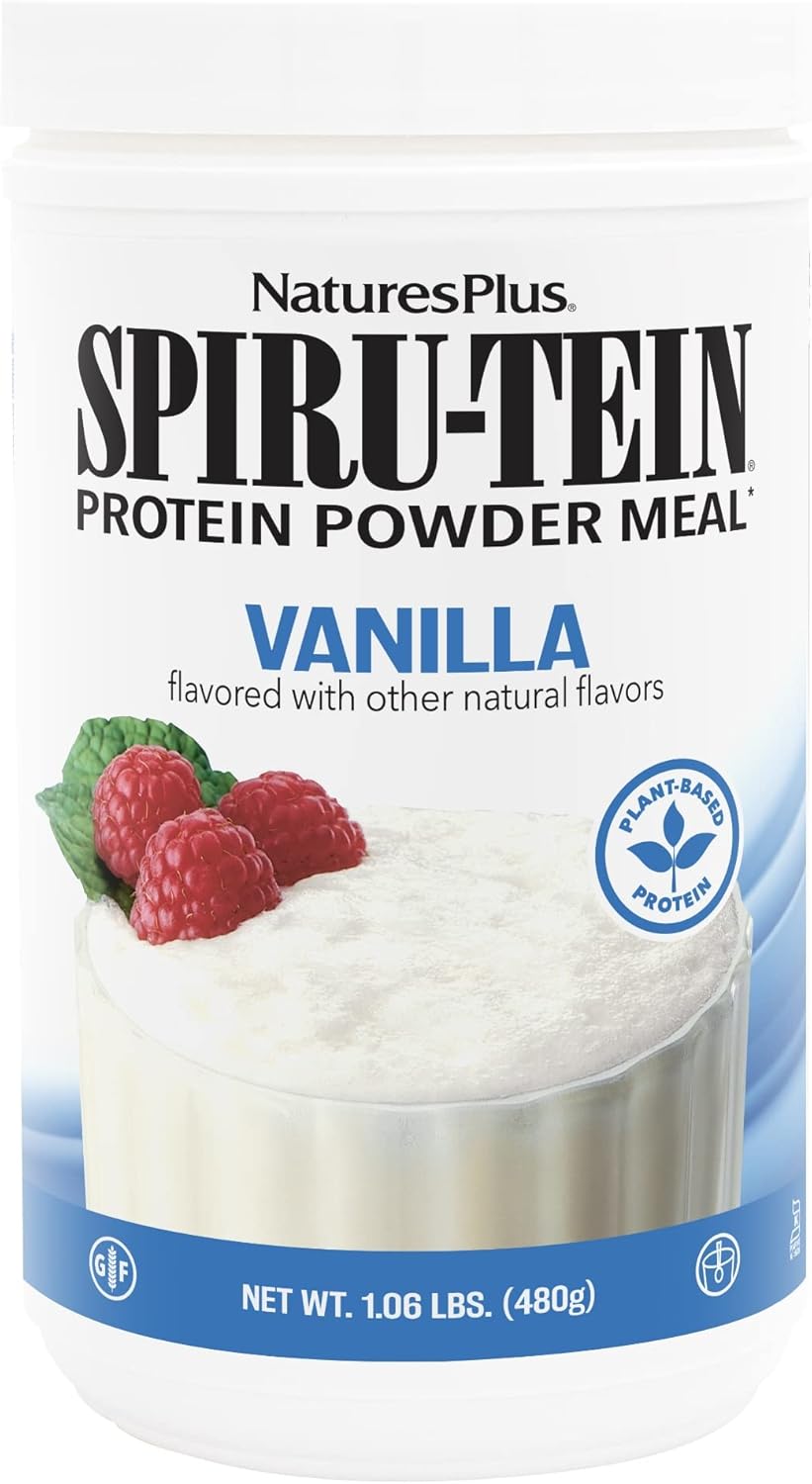 Natures Plus Spirutein Vanilla - 1.06 Lb