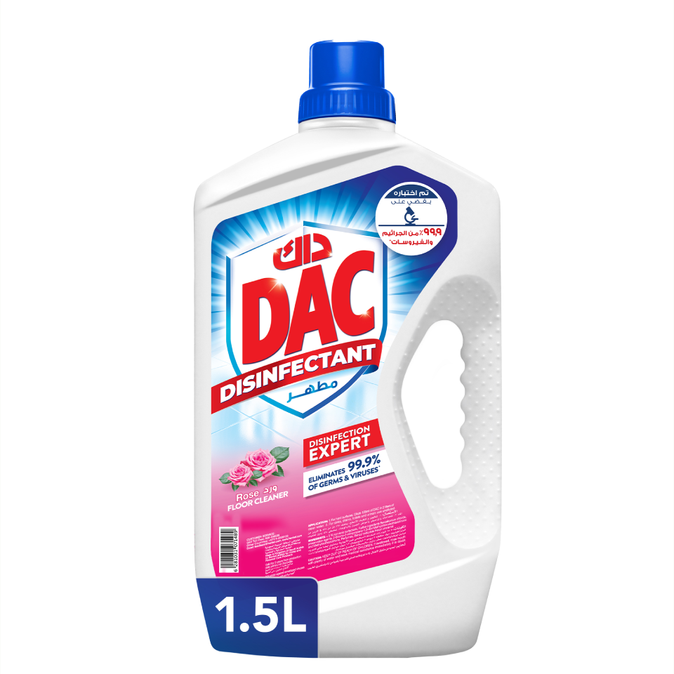 Dac Disinfectant Total Protection Rose 1.5l