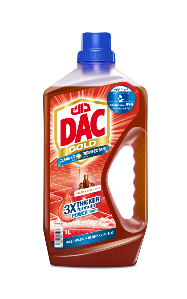 Dac Gold Disinfectant Cleaner Oud 1l