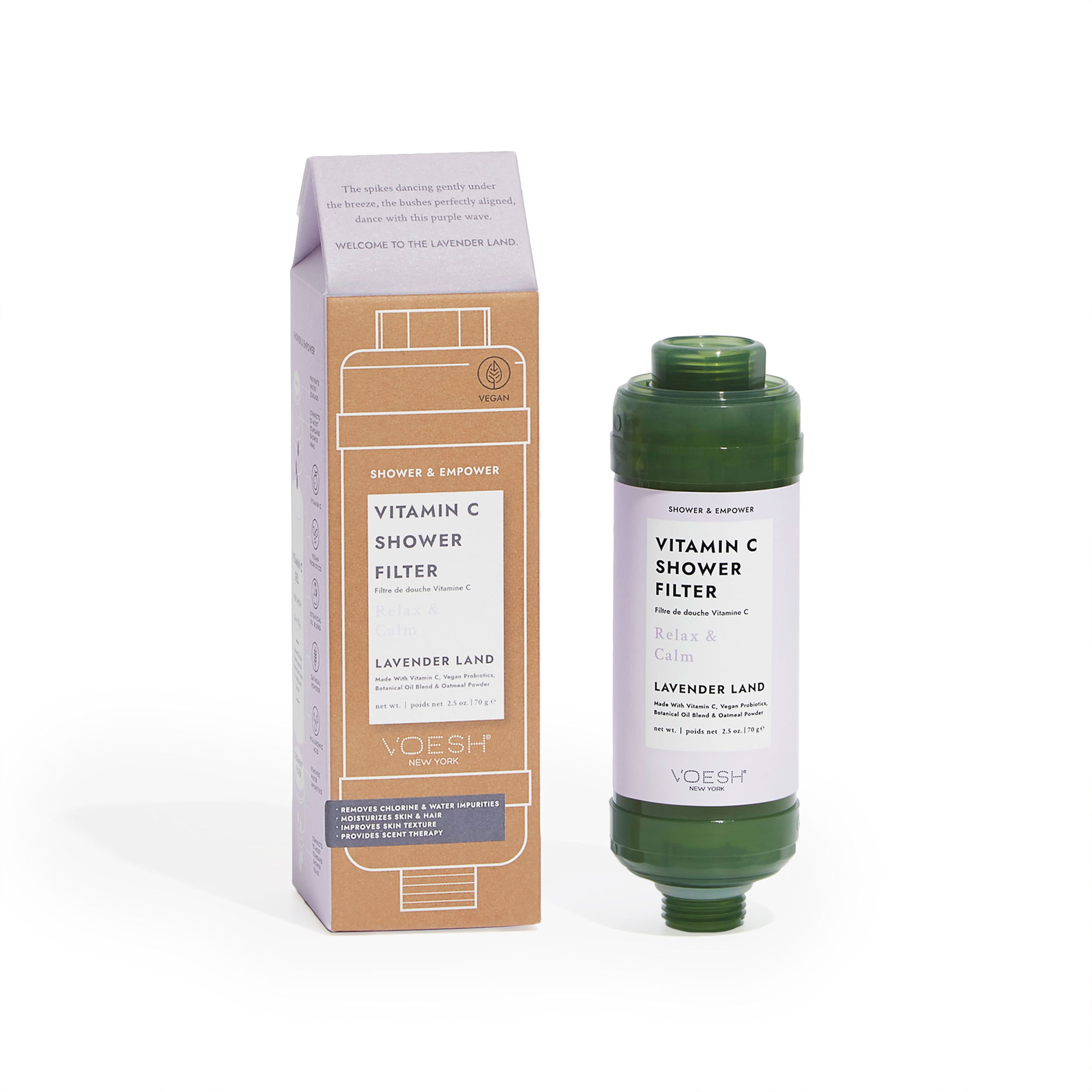 Voesh Vitamin C Shower Filter - Lavender Land