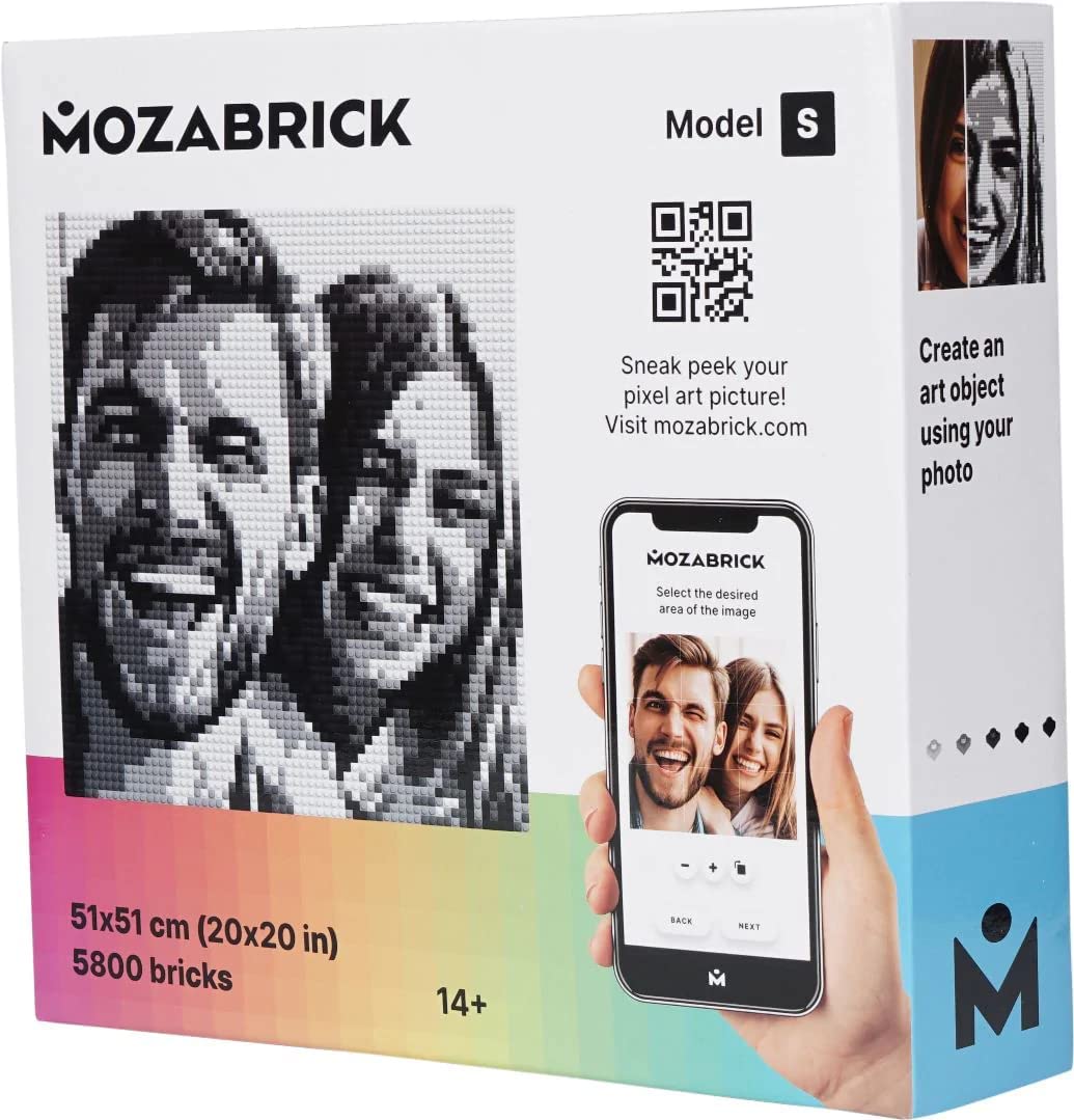 Mozabrick Photo Construction Set Model S-5800 Bricks