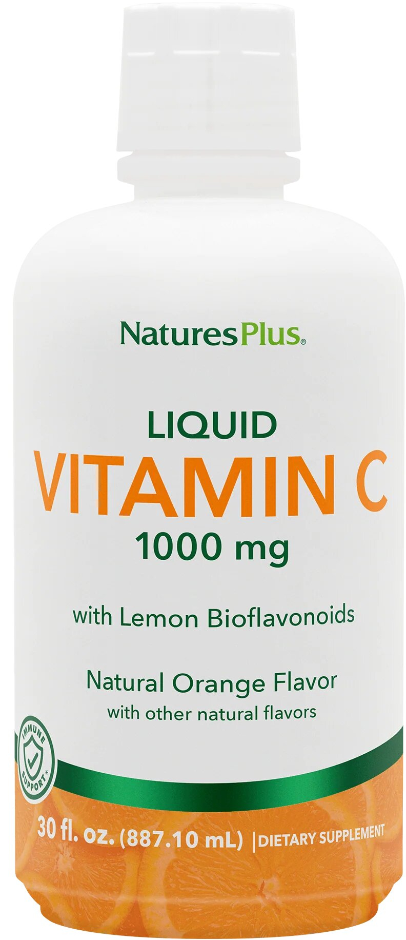 Natures Plus Vitamin C Liquid - 30 Oz