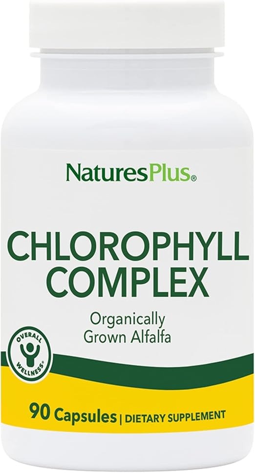 Nature's Plus Chlorophyll 600 mg Vcaps - 90 Capsules
