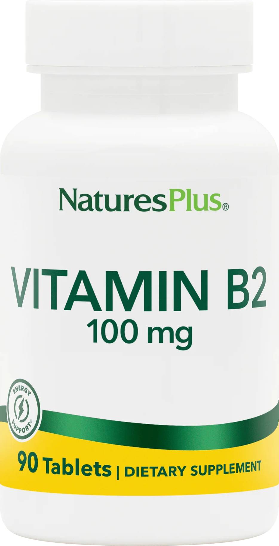 Natures Plus Vitamin B-2 100 Mg 90 Tab