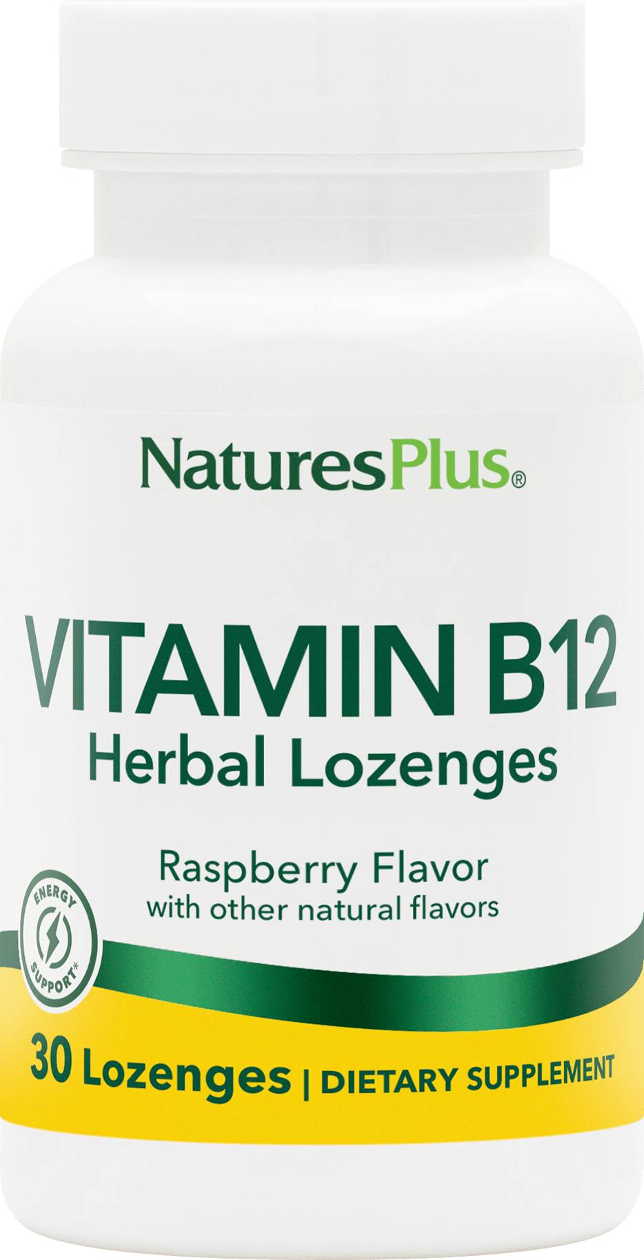 Natures Plus Vit B-12 1,000 Mcg Herbal Lozenge 30