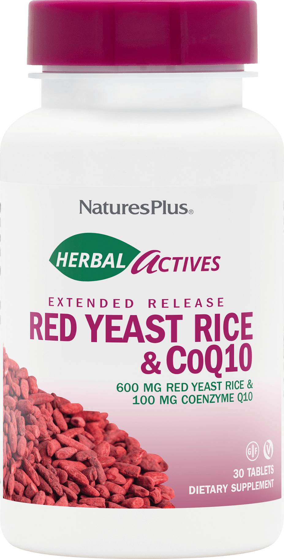 Natures Plus Ryr 600 mg + Coq10 100 mg - 30 Tablet