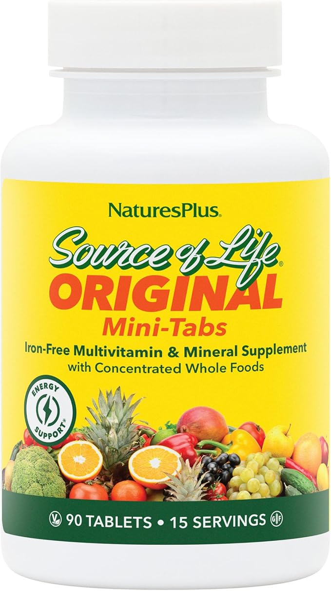 Natures Plus Source Of Life Mini Tab No Iron 90
