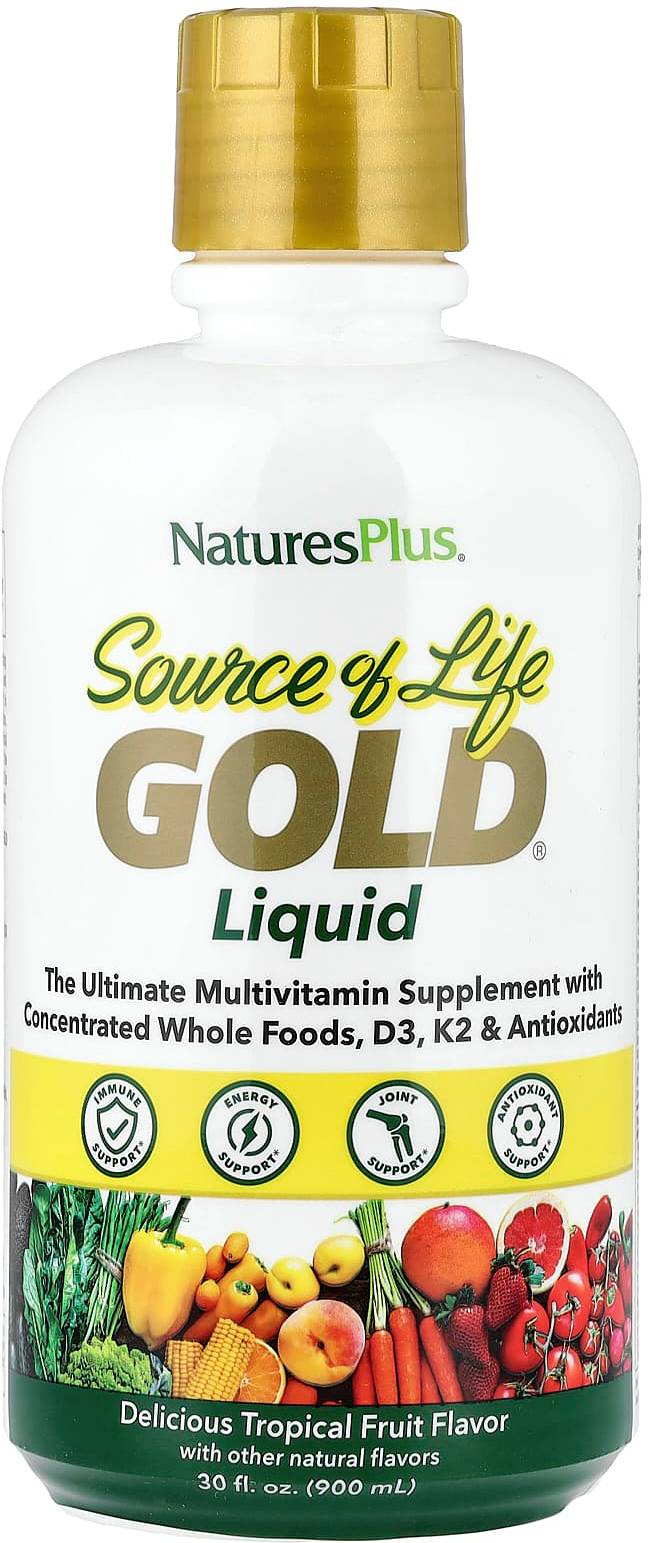 Natures Plus Source Of Life Gold Liquid 30 Oz