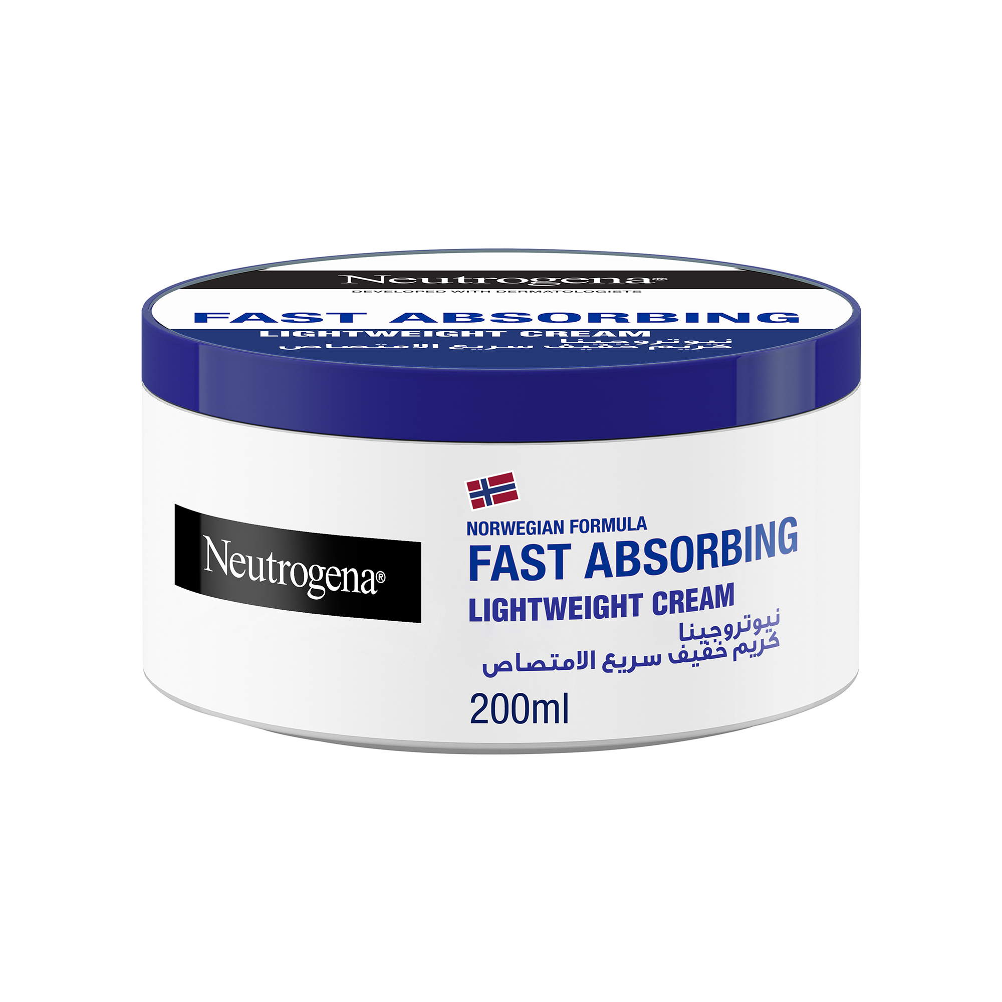Neutrogena Norwegian Formula Fast Absorbing Cream, 200ml