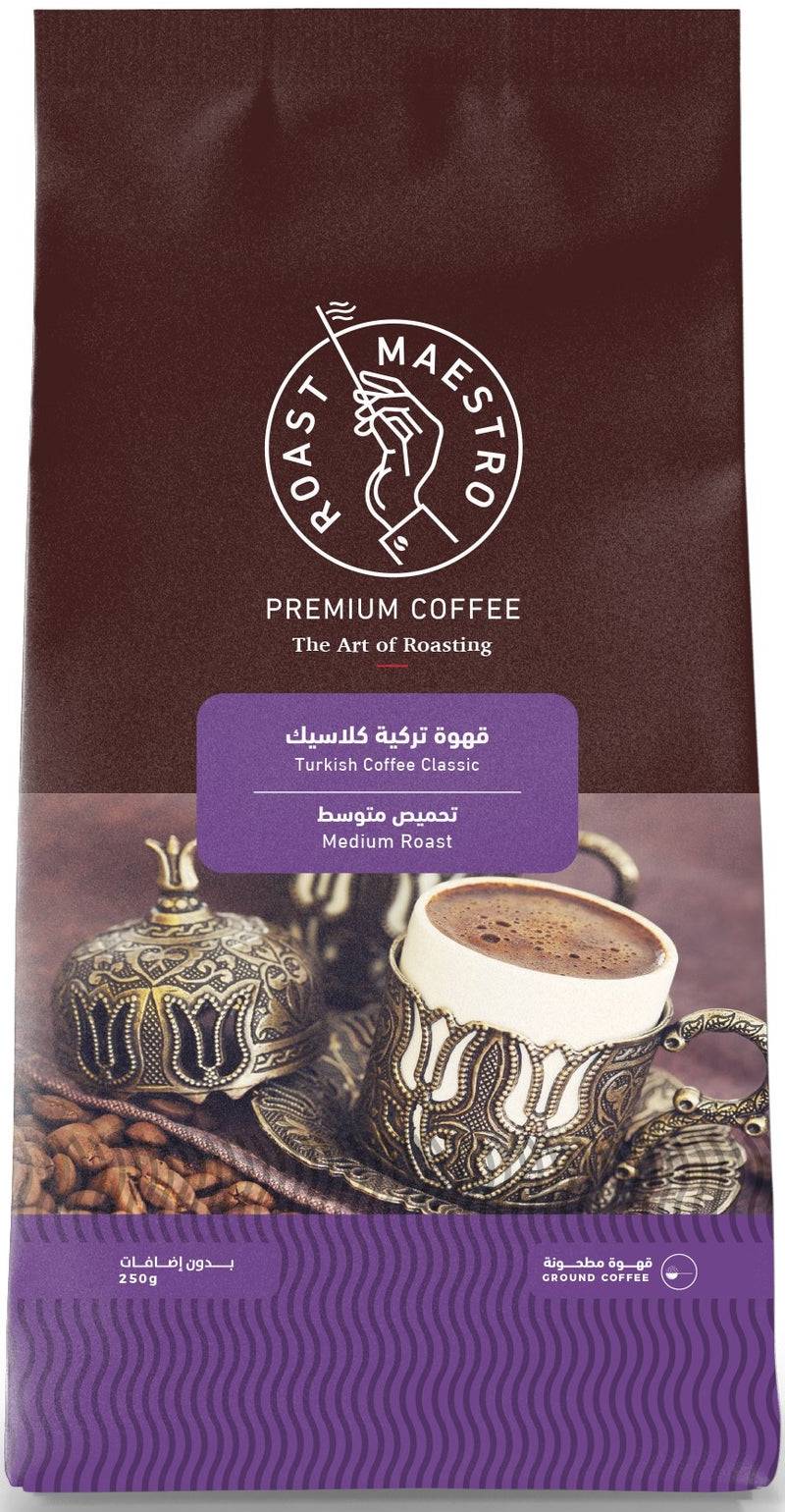 Roast Maestro Turkish Coffee Classic Medium Roast - 250 gm