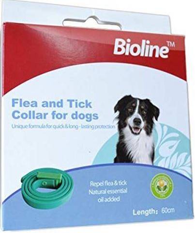 Bioline Flea & Tick Collar Margosa & Orange For Dogs - 1 pc