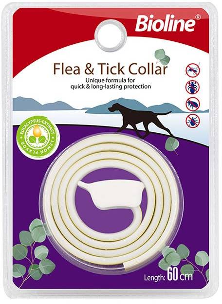 Bioline Flea & Tick Collar Eucalyptus & Lemon For Dogs