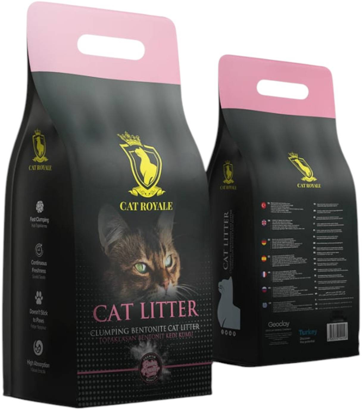Cat Royale Baby Powder Cat Litter - 10 L
