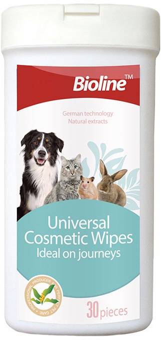 Bioline Universal Cosmetic Wipes - 30 Pcs