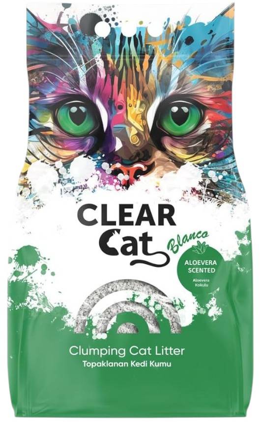 Clear Cat Blanco Aloe Vera Cat Litter -  20 L