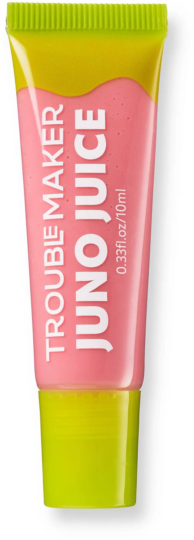 Trouble Maker Juno Juice Lip Gloss - Stevie Pink