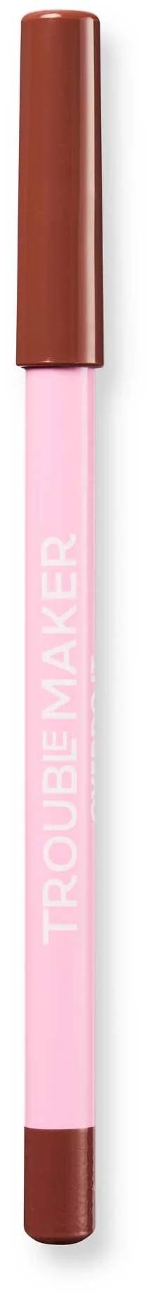 Trouble Maker Overdo It Lip Liner Pencil - Spit It Out Brown