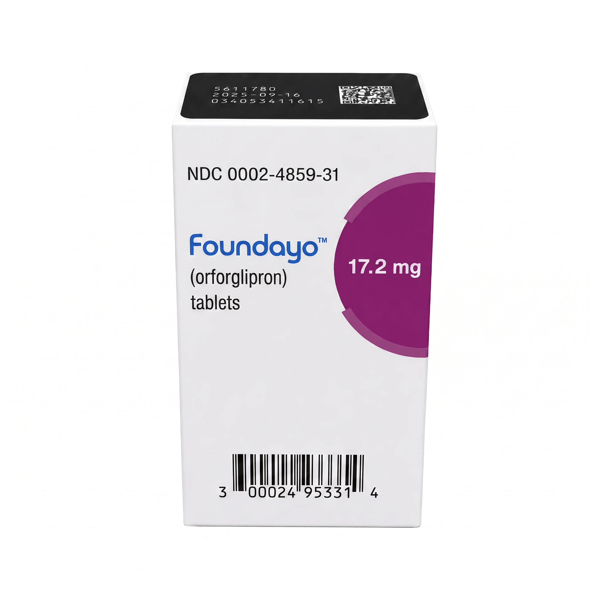 Foundayo 17.2 mg - 30 Tablets