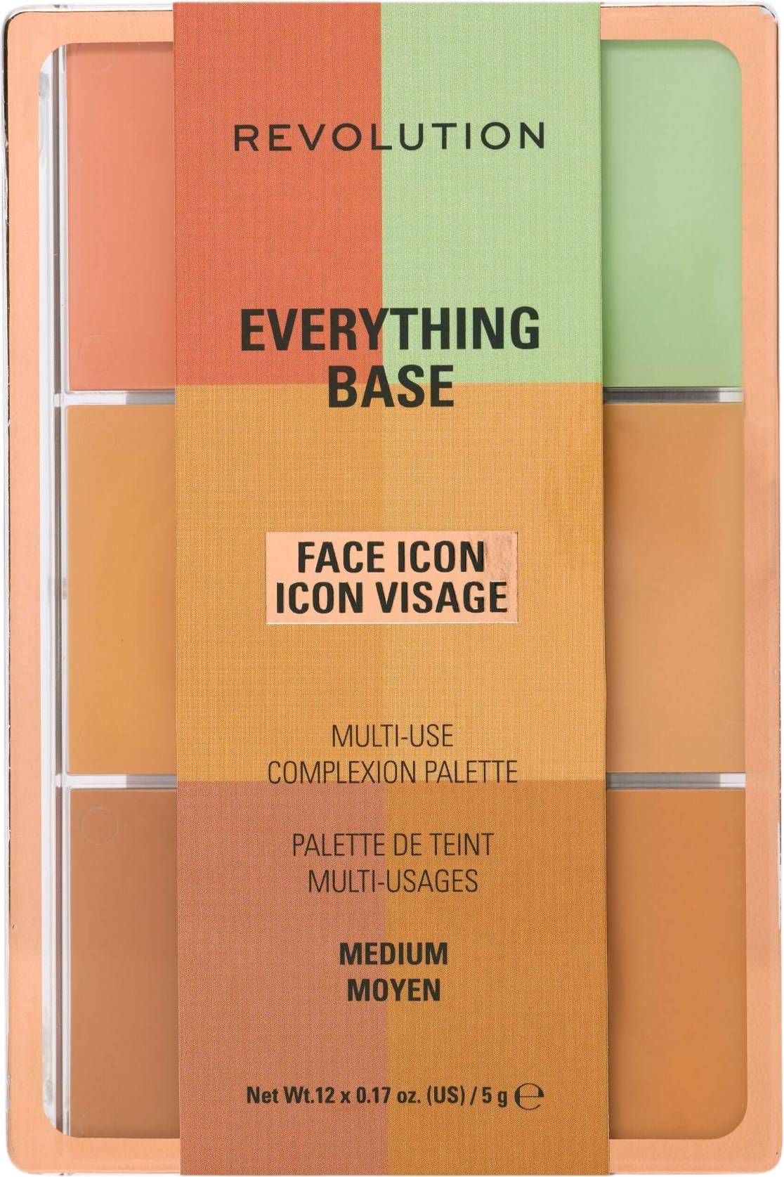 Revolution Everything Base Face Icon Complexion Palette
