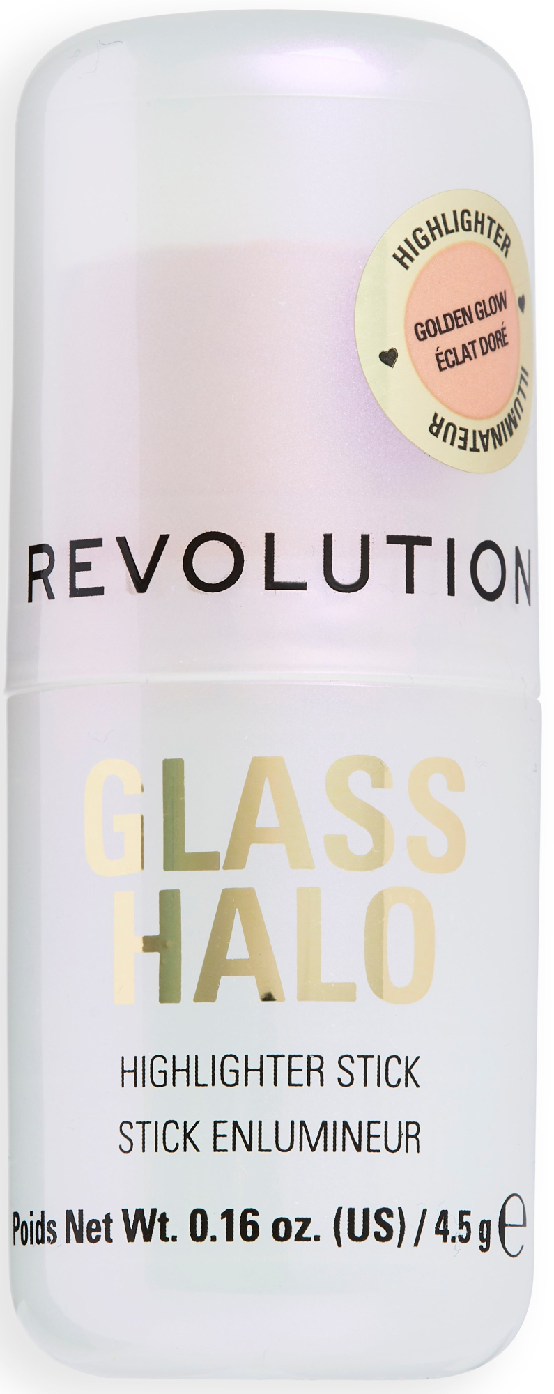 Revolution Glass Halo Highlighter Stick - Golden Glow