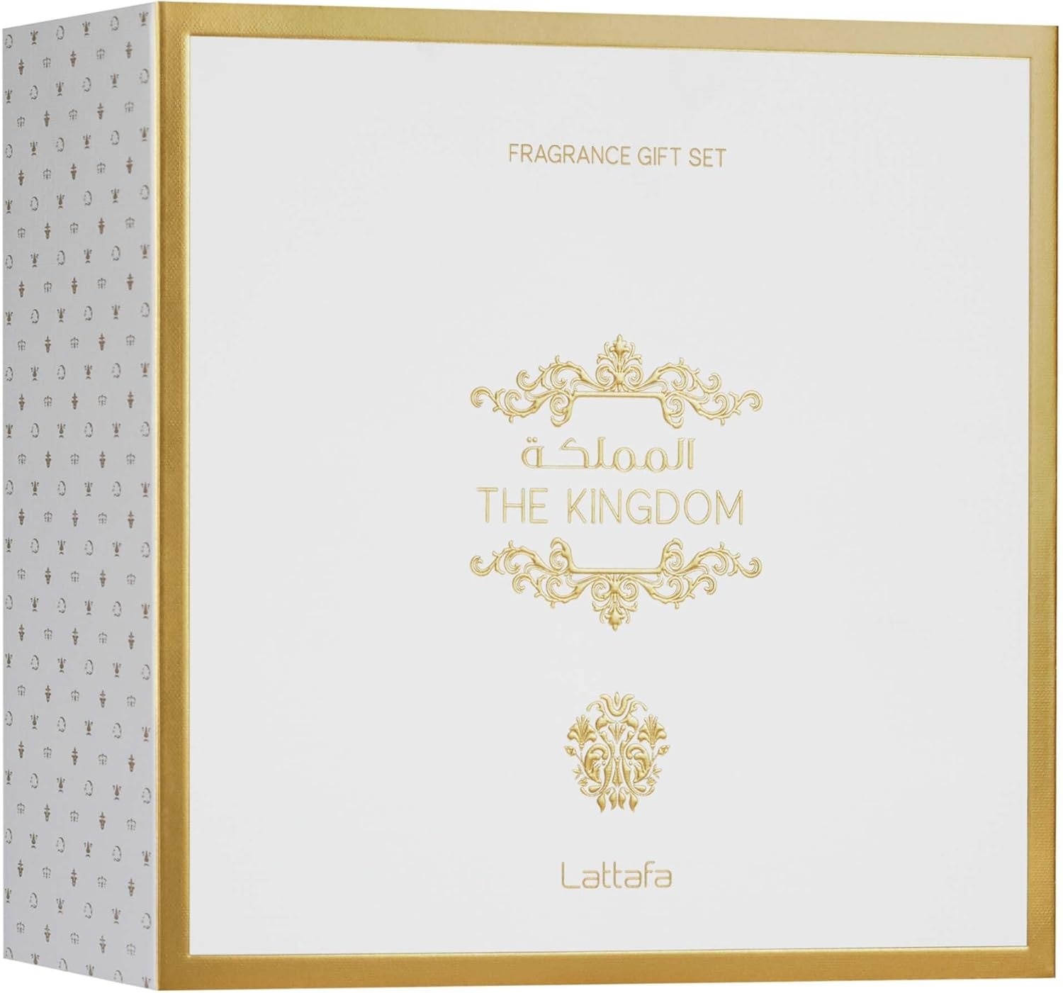 Lattafa The Kingdom Man Gift Set Travel Shower Gel