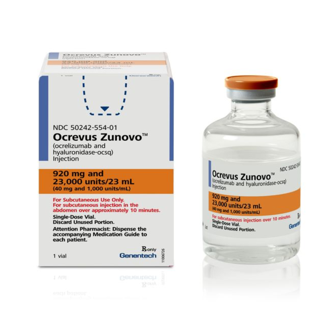 Ocrevus 920 Mg Sc Solution For Injection (Refrigerator)