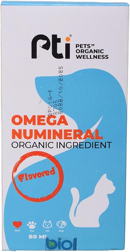Pti Omega Numineral Supplement For Cats & Dogs - 80 ml