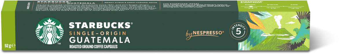 Starbucks Original Coffee Guatemala - 10 Capsules