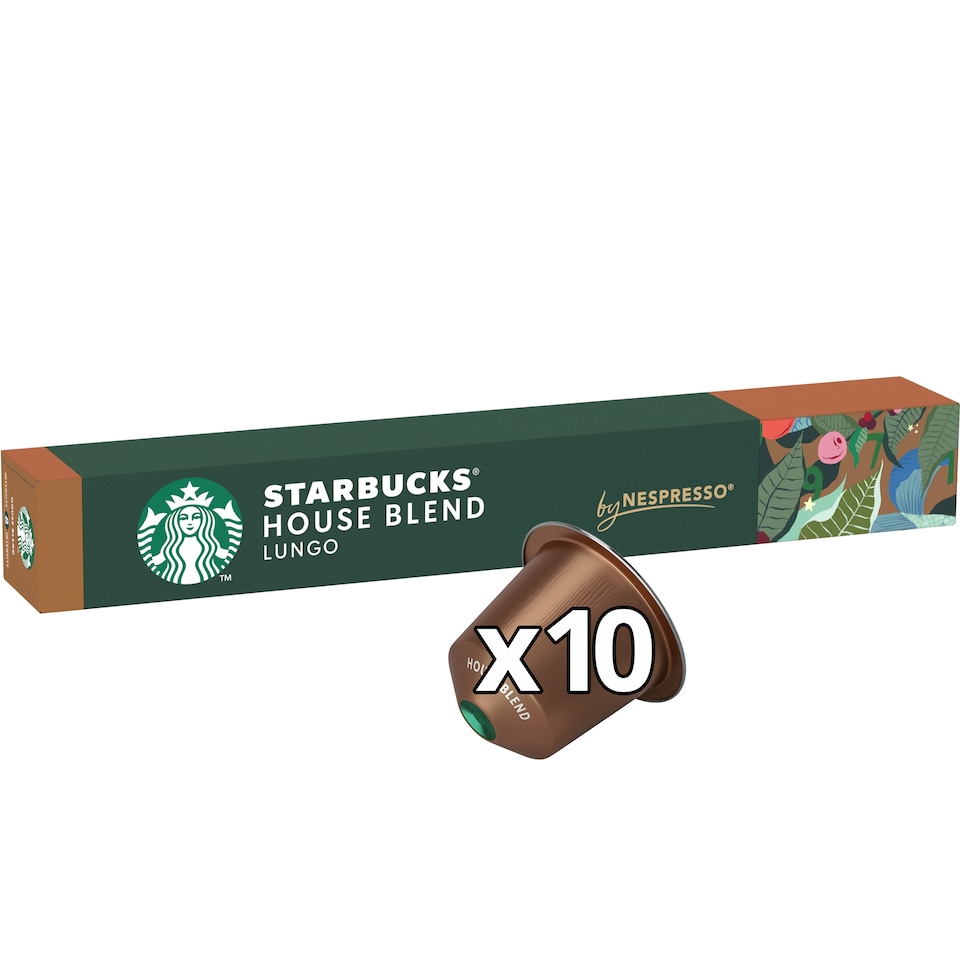 Starbucks House Blend Lungo - 10 Capsules