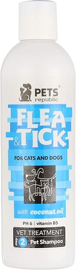 Pets Republic Anti Flea Coconut Oil Shampoo - 500 ml