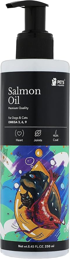 Pets Republic Salmon Oil For Cats & Dogs - 250 ml