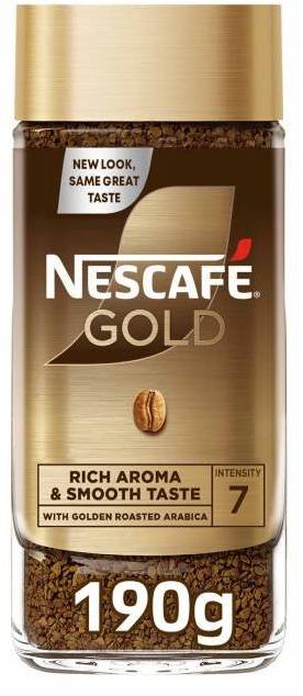 Nescafe Gold Dark Roast Instant Coffee Jar - 190 gm